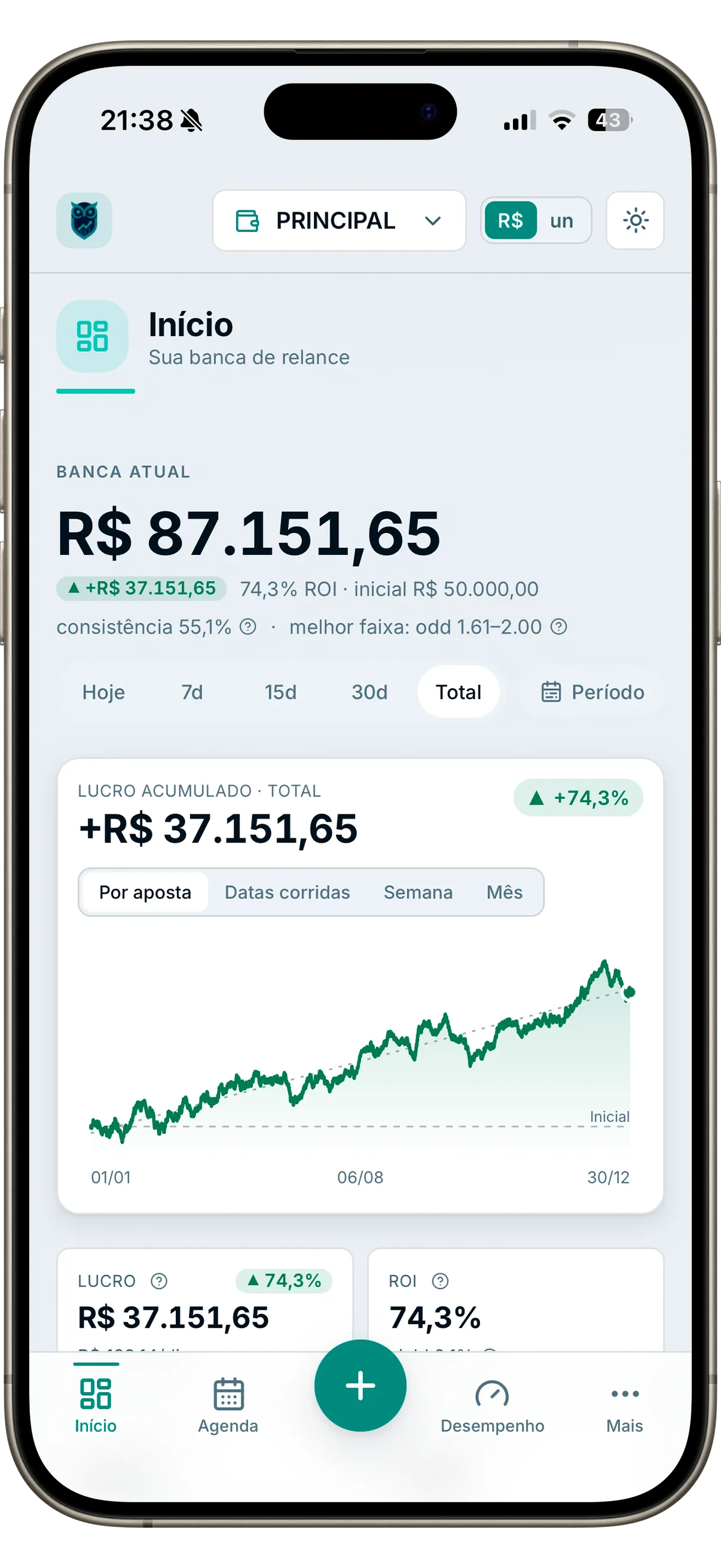 Sophos PRO no celular — banca de relance